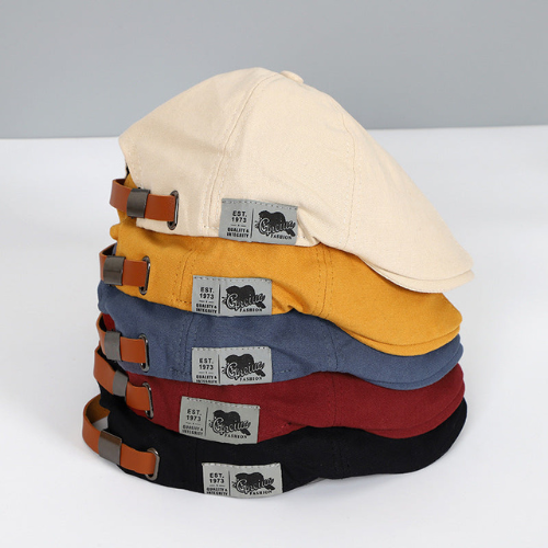 Comfortable men's classic beret, an adjustable cap for men offering timeless headwear style and a perfect fit.
