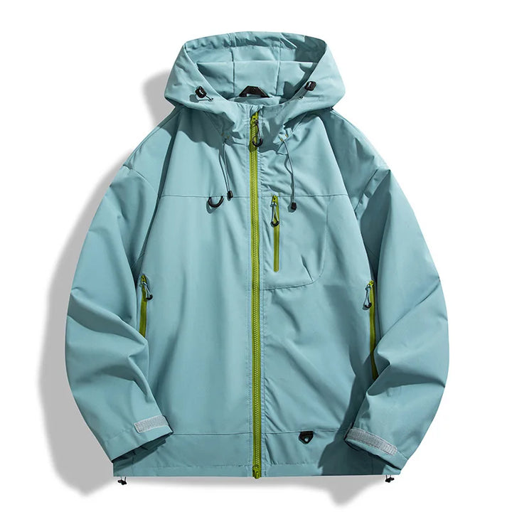 Durable men's outdoor jacket, all-weather protection, perfect for activewear & travel.