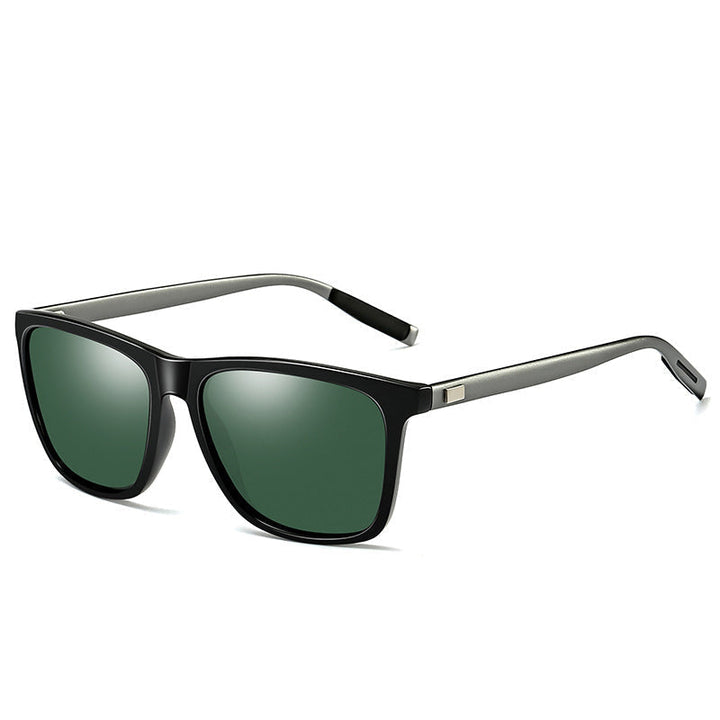 Lightweight men's polarized sunglasses, aluminum magnesium frame, perfect for sport and fashion