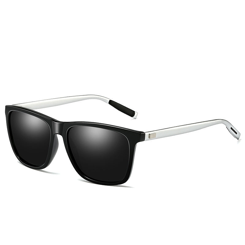 Men's fashion accessory: polarized aluminum magnesium sunglasses, ultimate UV protection