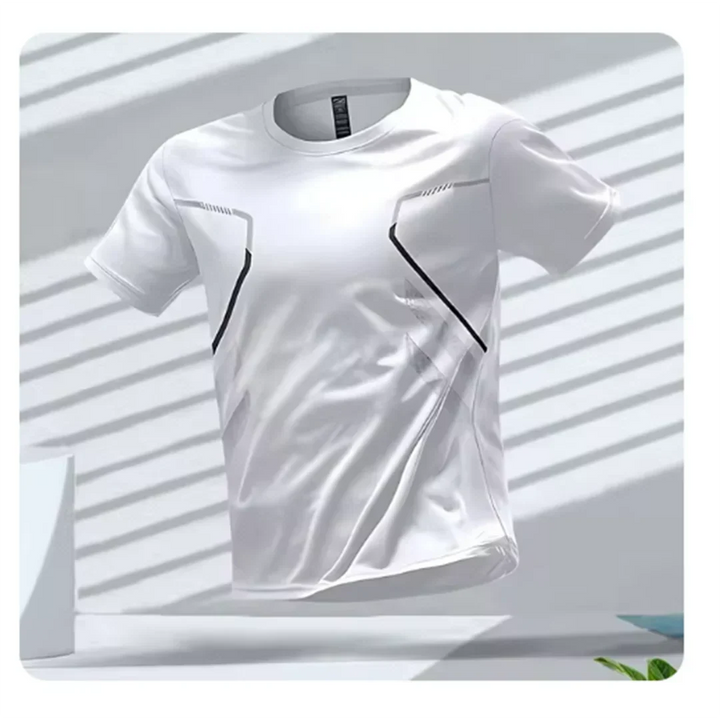 Versatile men's athletic t-shirt, comfortable for workouts, sports, or casual wear.