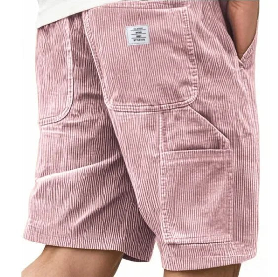 Durable men's casual cargo shorts, relaxed fit. Offers everyday utility & comfortable wear.
