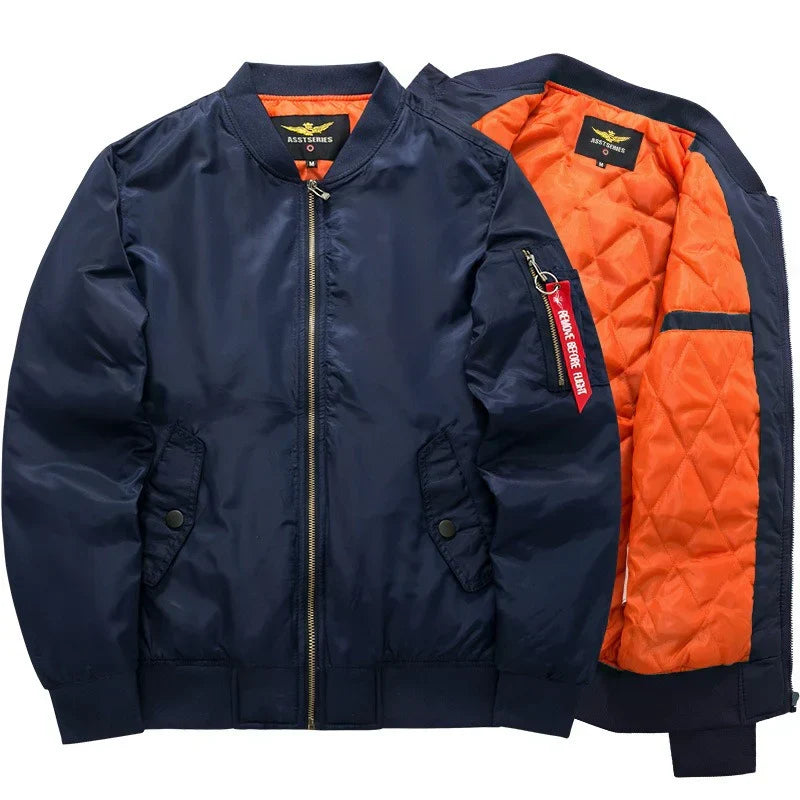 Versatile men's outdoor jacket offering comfort & windproof, rainproof protection for all activities.