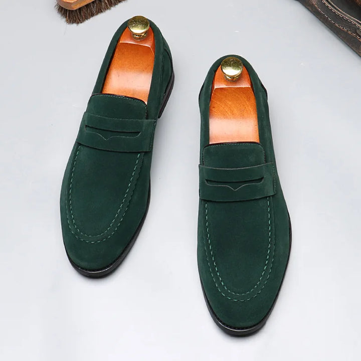 Versatile men's slip-on loafers for comfortable, elegant, and casual style.