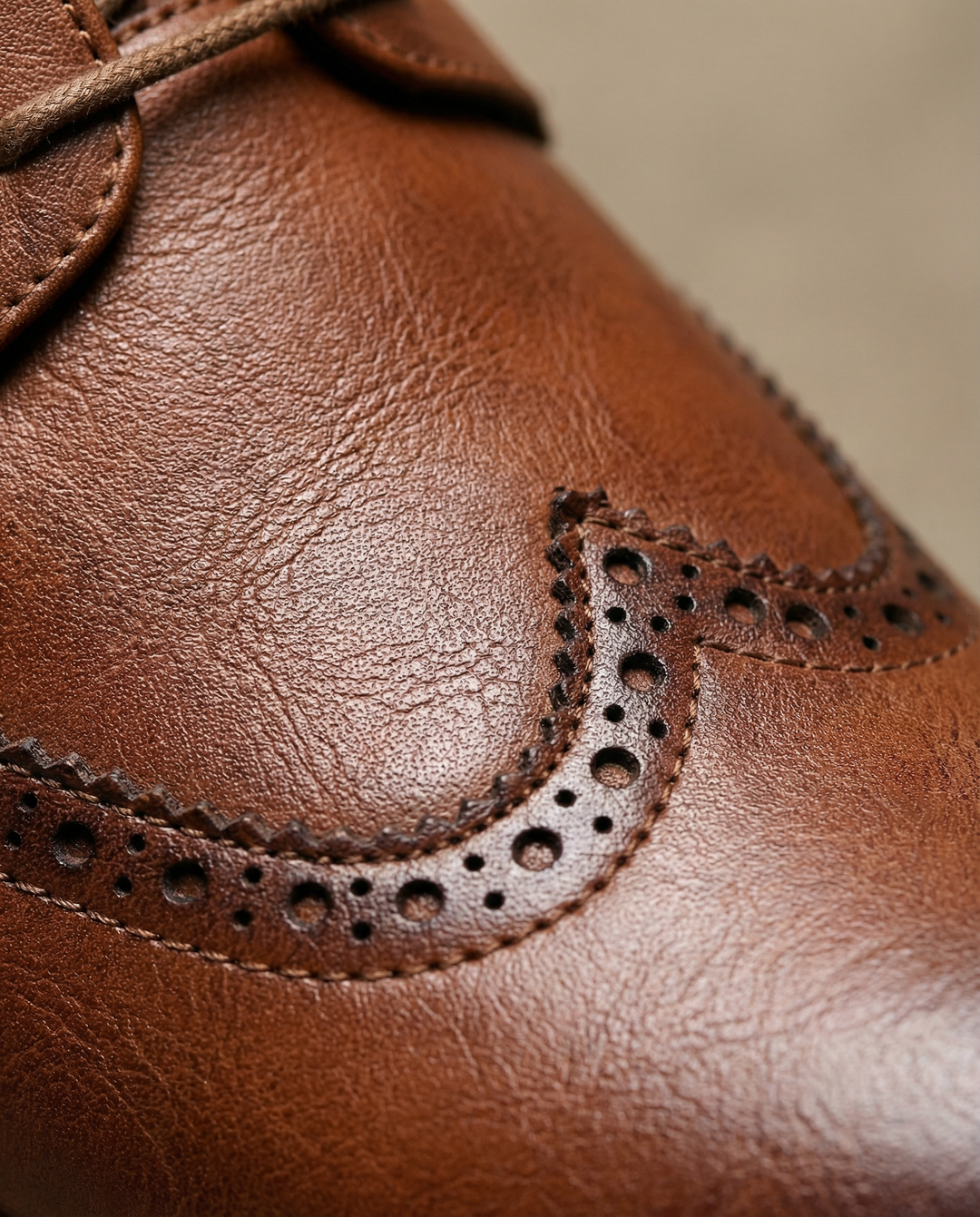 Comfortable men's brogue Oxford shoes providing a professional and elegant look for work and business meetings.