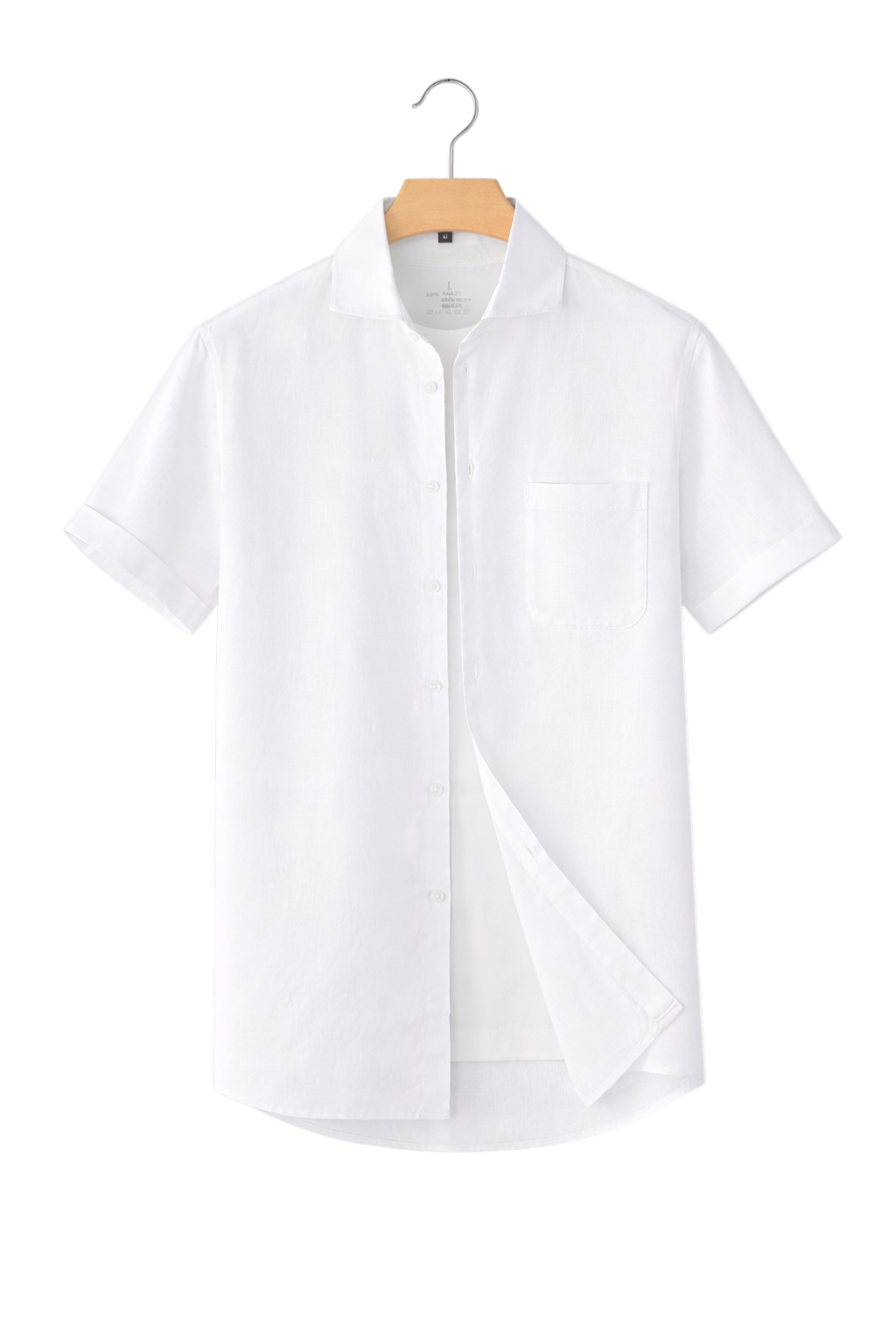 Classic men's button-down shirt in a comfortable, relaxed fit, suitable for casual & formal occasions.