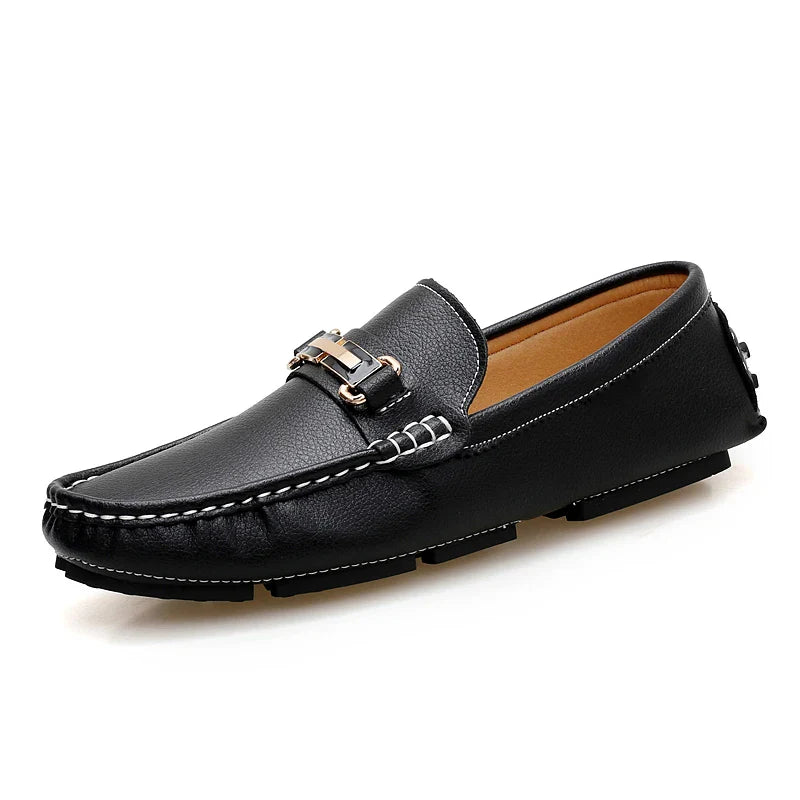 Underside of Men's Classic Leather Bit Loafers, showing durable sole for long-lasting wear