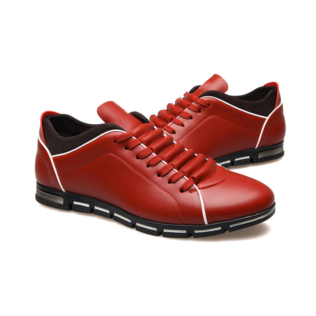 Men's versatile low-top sneakers, blending classic style with comfort for modern casual footwear.