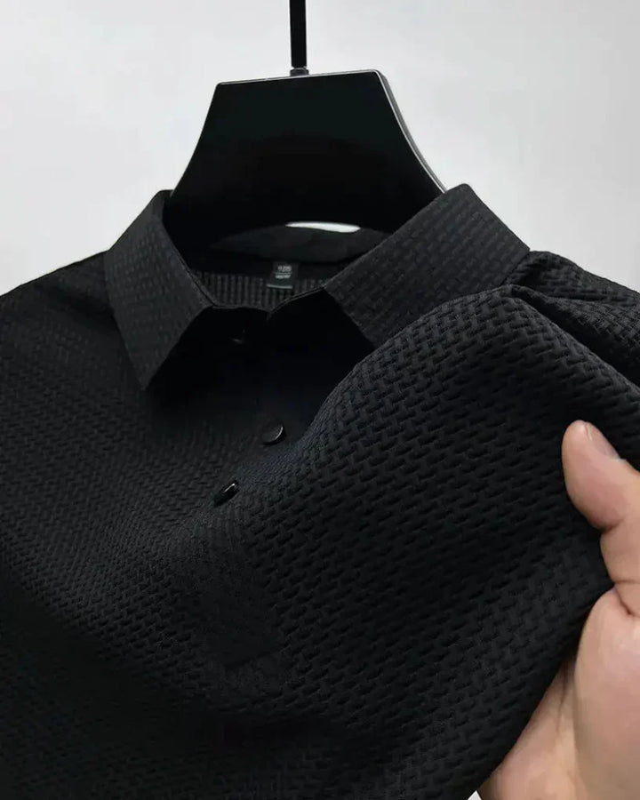 Men's classic polo shirt, a versatile short-sleeve top. Perfect for smart casual, everyday comfort, or elegant workwear.