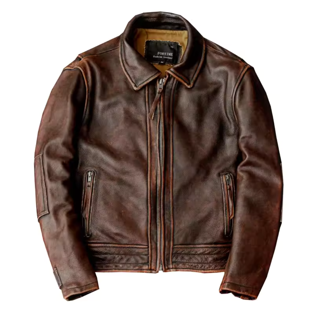 Men's Classic Retro Jacket, slim fit zipper jacket, perfect for spring/autumn. Enduring vintage style.