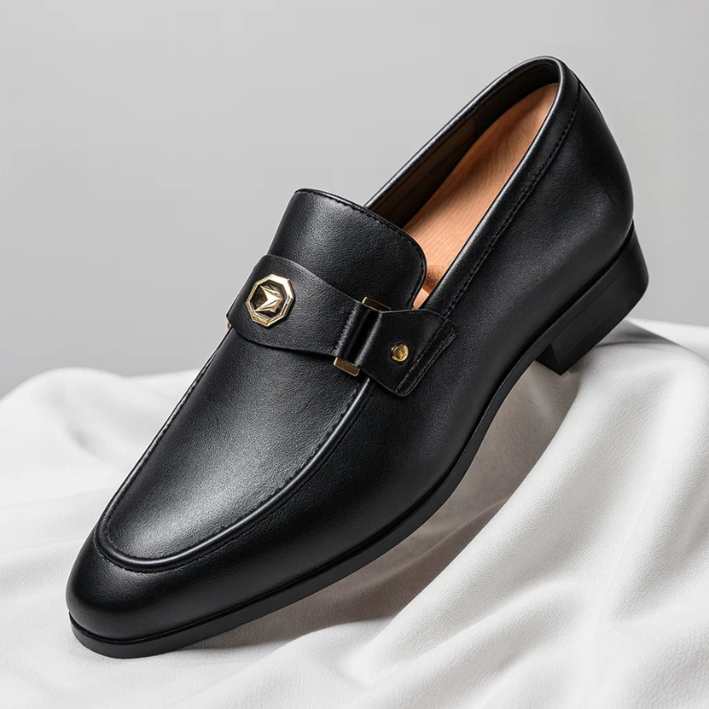 Comfortable men's classic slip-on dress loafers. Easy to wear casual or smart-casual footwear.