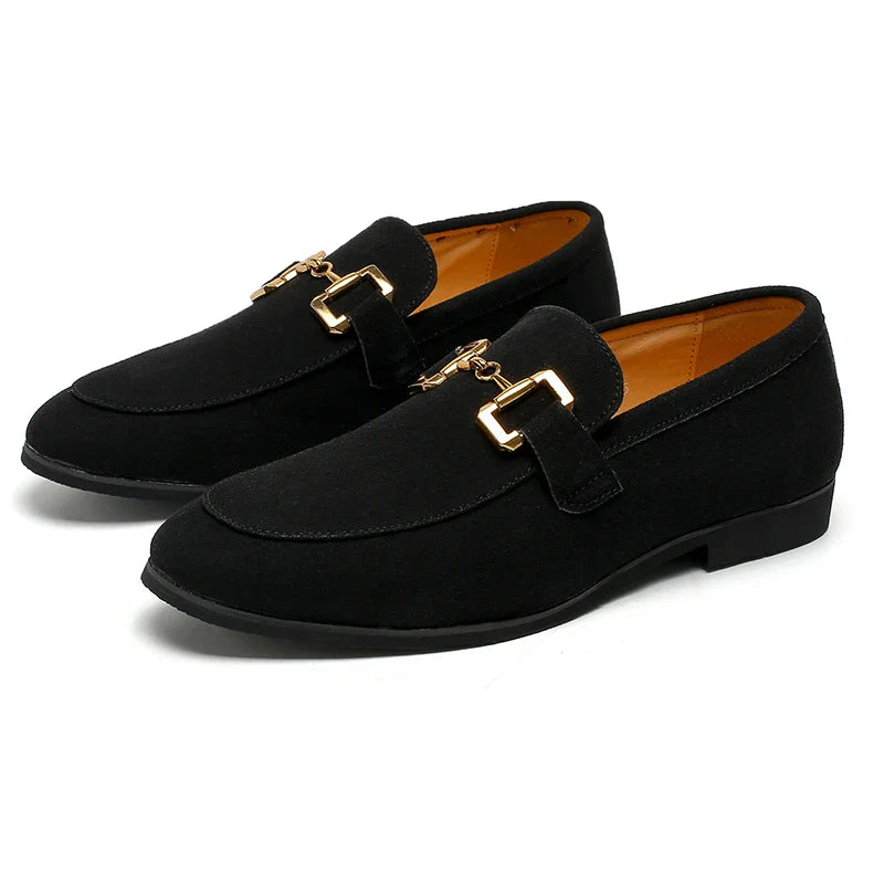Men's fashion essential: comfortable slip-on horsebit loafers, a versatile choice for any man.