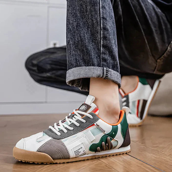 Stylish men's durable utility sneakers, great for athletic performance & streetwear fashion.