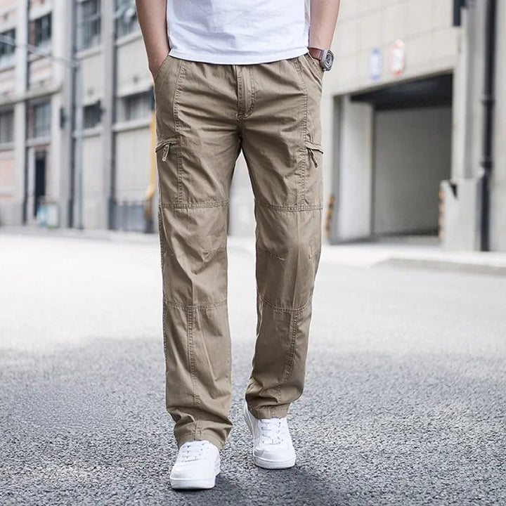 Durable men's Huston cargo pants, designed for everyday comfort with a relaxed fit and ample utility pockets.