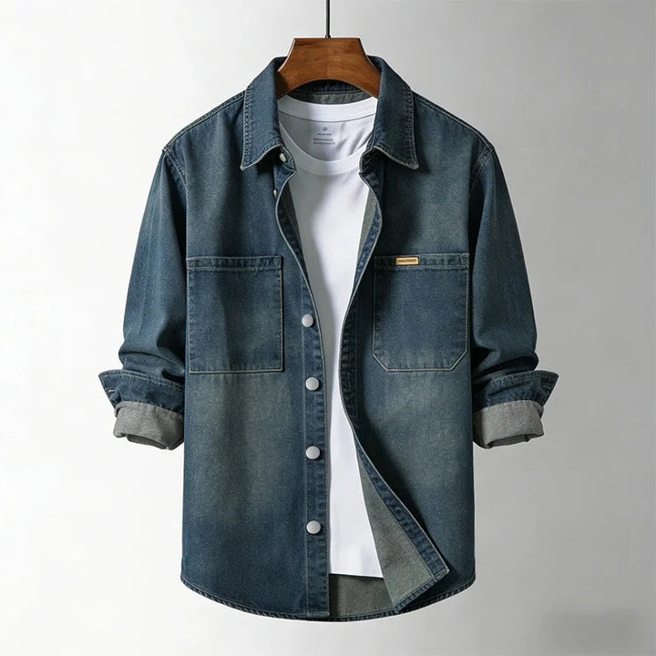 Men's Ironside overshirt, perfect for versatile layering & casual style, a wardrobe essential.