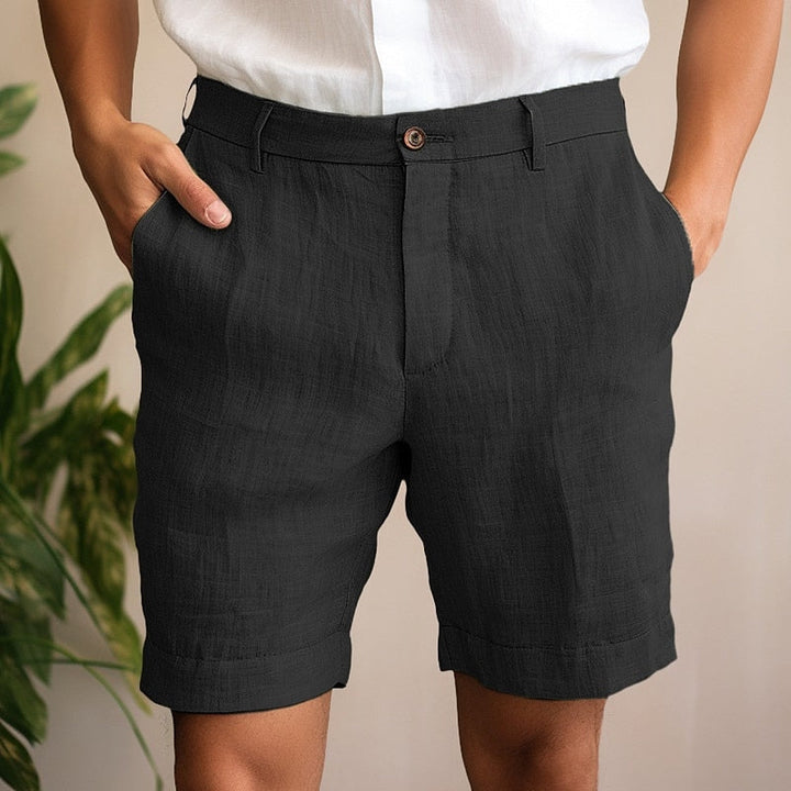 Lightweight men's summer shorts, relaxed fit for ultimate comfort in warm weather. Casual everyday wear.