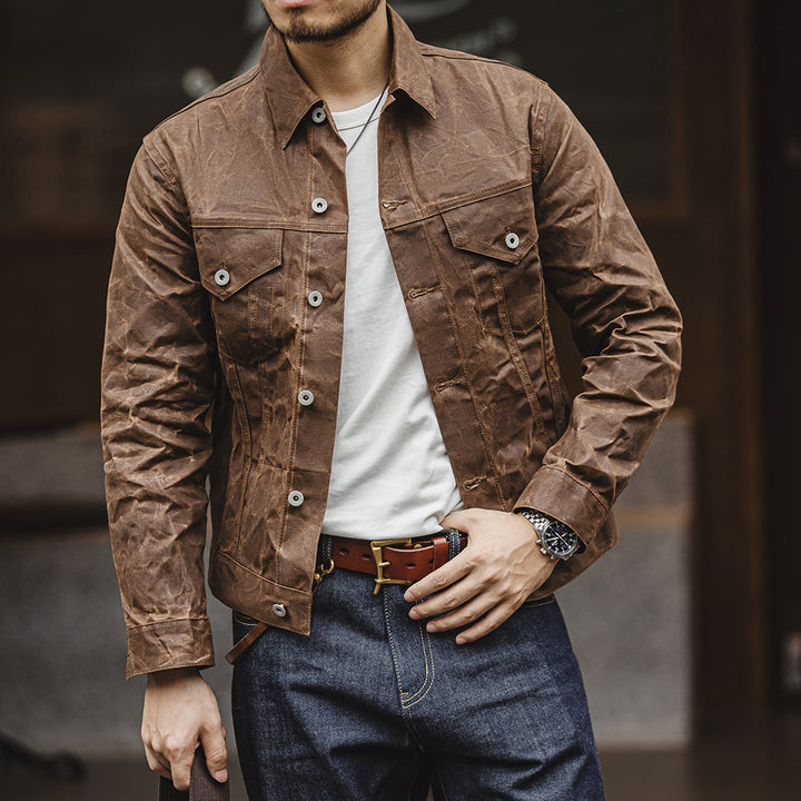 Durable men's NightSky weatherproof cruiser jacket, ideal for work, field, and all-weather outdoor adventures.
