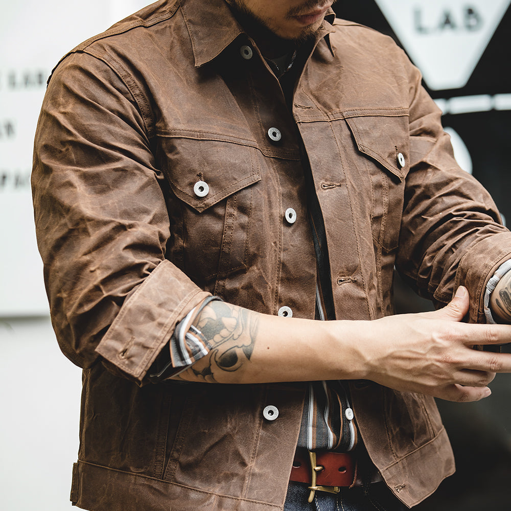 Rugged NightSky men's cruiser jacket. Durable, all-weather outdoor outerwear for work and adventure.
