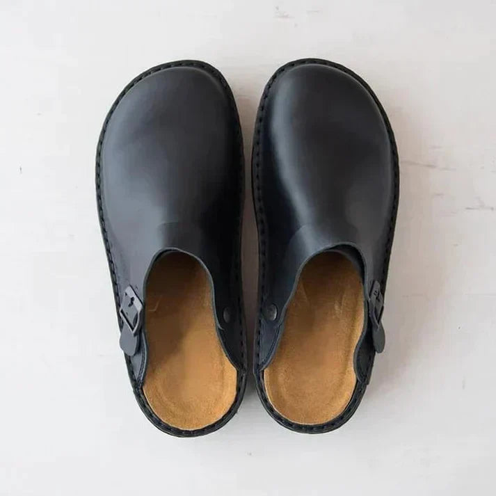 Ergonomic men's comfort clogs for superior foot support, great for walking & work shoes.