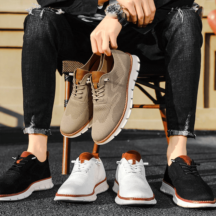Men's casual orthopedic slip-on walking shoes, perfect for everyday activity, comfort, and foot health.