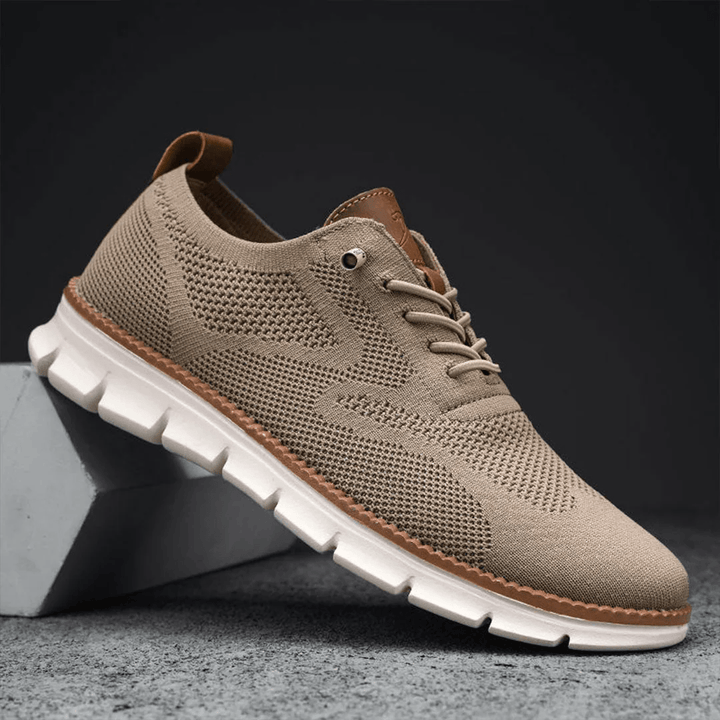 Men's slip-on walking shoes, orthopedic for comfort, ideal for daily use, easy wear & foot health.