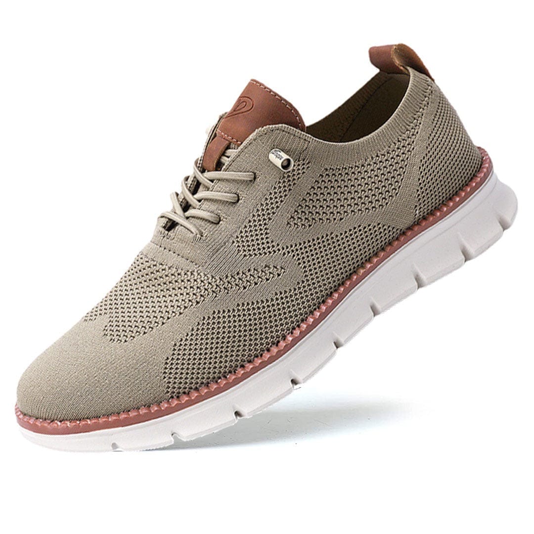 Comfortable men's orthopedic walking shoes, slip-on style, perfect for daily wear and foot support.