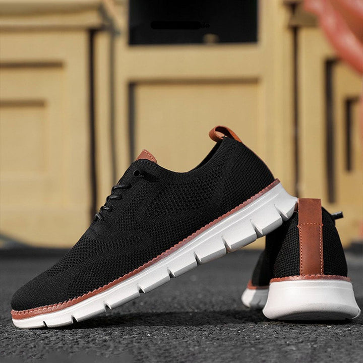 Casual men's slip-on orthopedic shoes, ideal for daily wear, ultimate foot comfort & easy access.