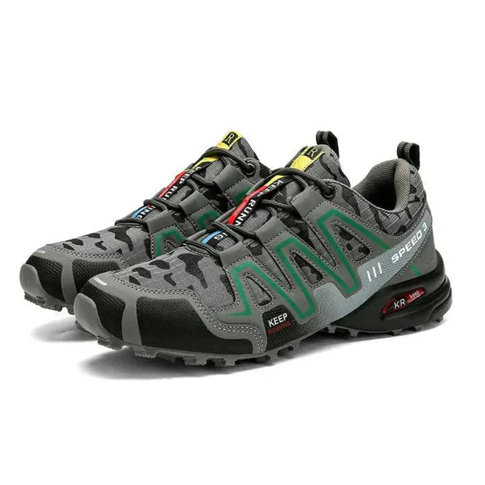 Comfortable men's athletic sneakers for an active lifestyle, offering cushioned support and slip-resistant grip.