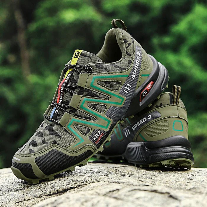 Fashionable men's support footwear, combining modern style with advanced orthopedic comfort and stability.