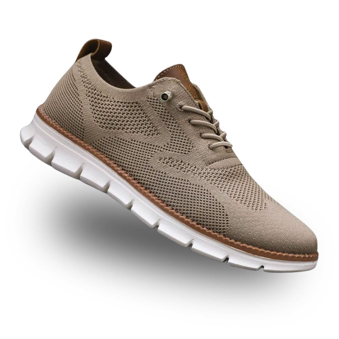 Non-slip men's comfort shoes for walking, offering great arch support.