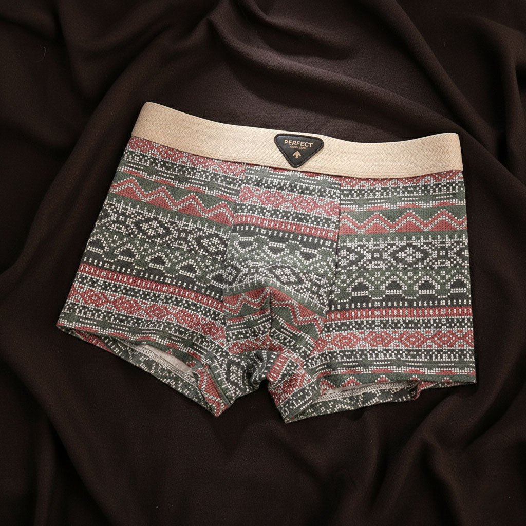 Antibacterial organic cotton men's boxer briefs by Porter, ensuring breathable comfort and support.