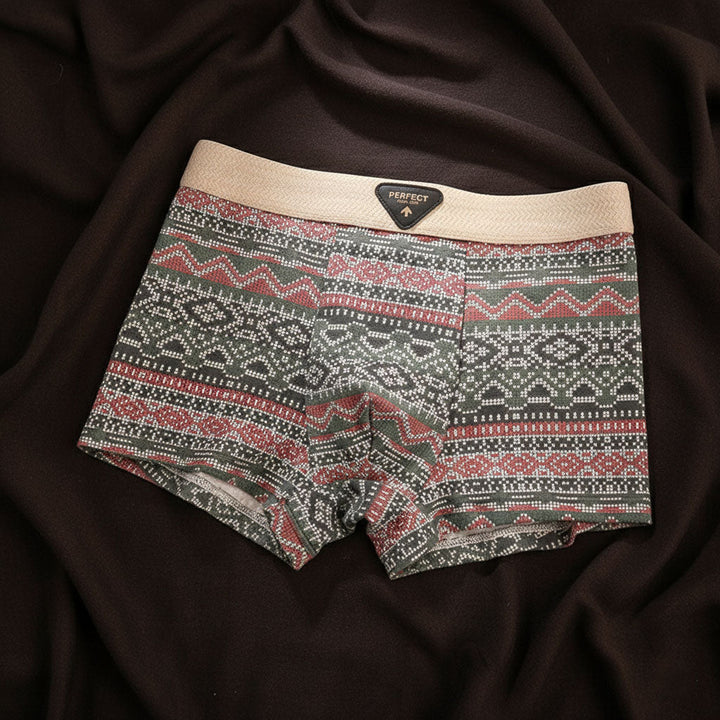 Antibacterial organic cotton men's boxer briefs by Porter, ensuring breathable comfort and support.