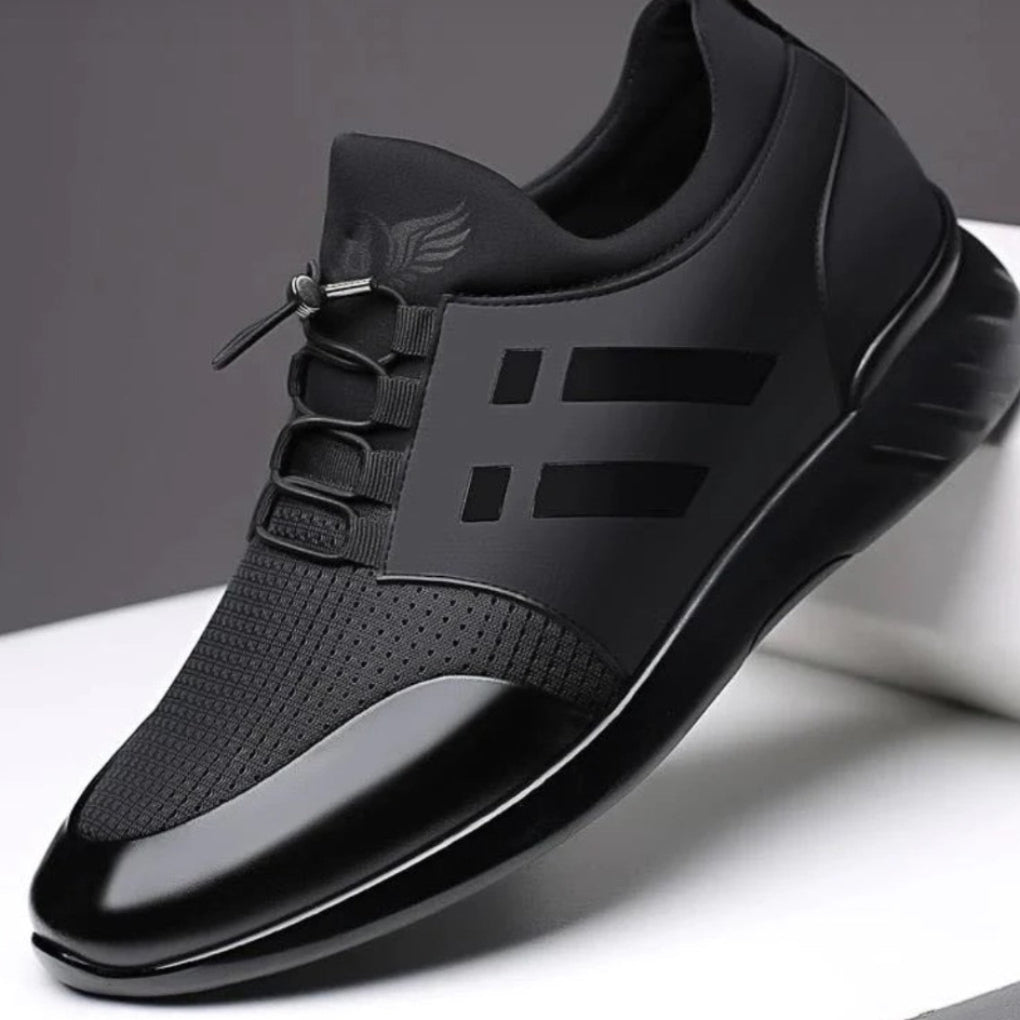 Men's premium comfort slip-on dress shoes, versatile for formal or everyday wear. Comfortable men's footwear.