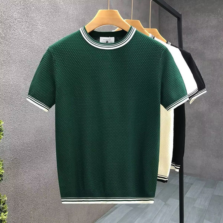 Men's premium cotton crewneck sweatshirt, soft & stylish for casual everyday wear.