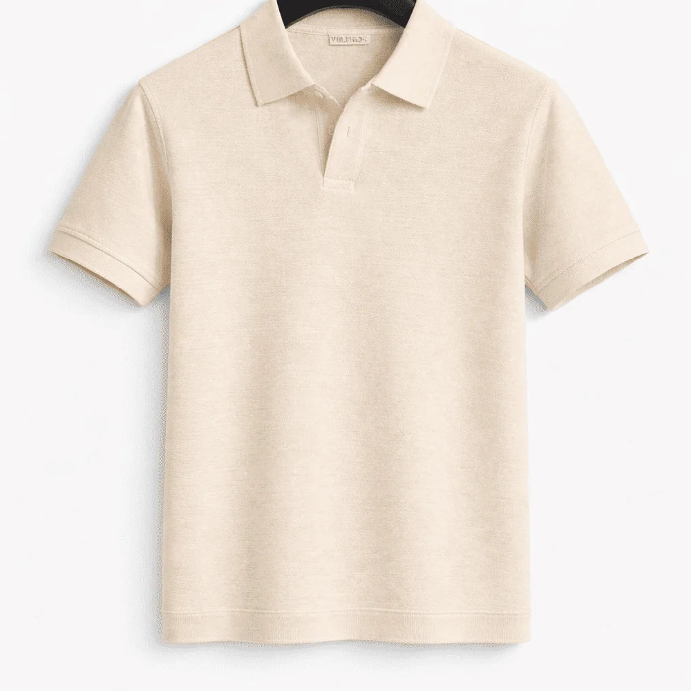 Premium quality men's pique polo shirt. Tailored for a sophisticated, everyday smart casual style.