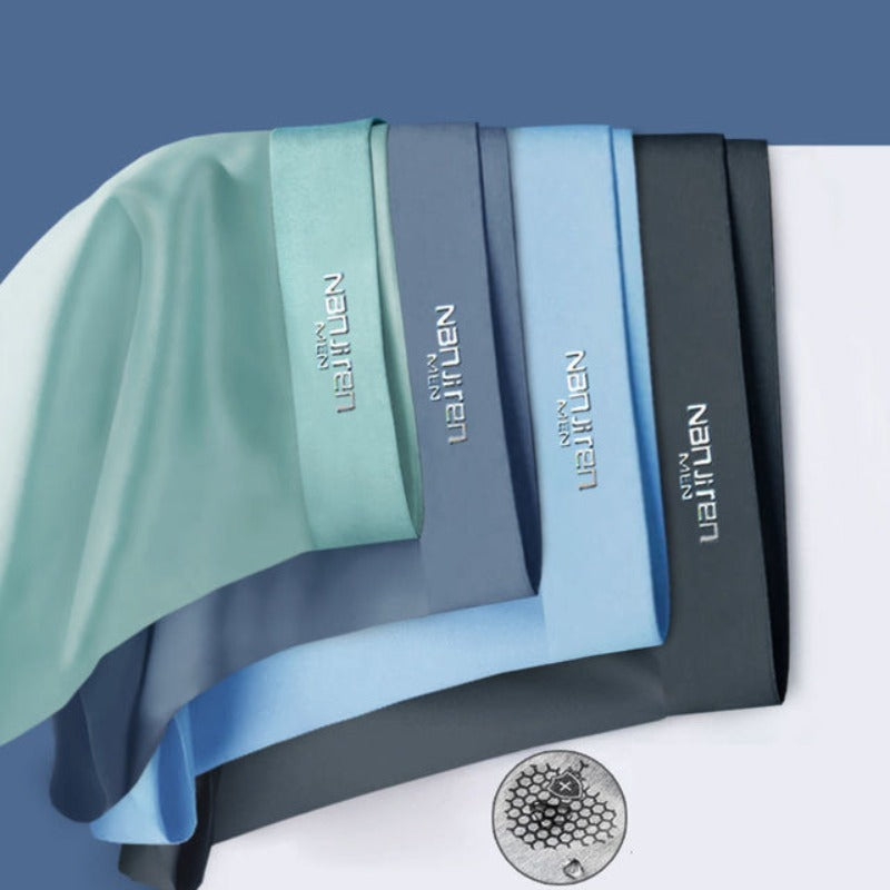 Supportive men's boxer briefs with moisture-wicking technology. Soft, breathable, and chafe-free for active men.