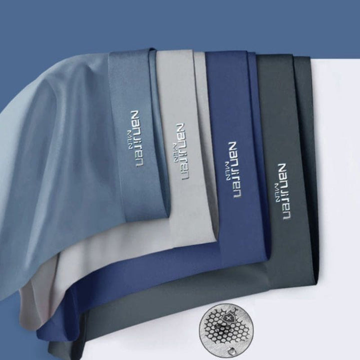 Perfect fit men's soft boxer briefs. Breathable, stretch fabric ensures chafe-free, supportive comfort for daily essentials.