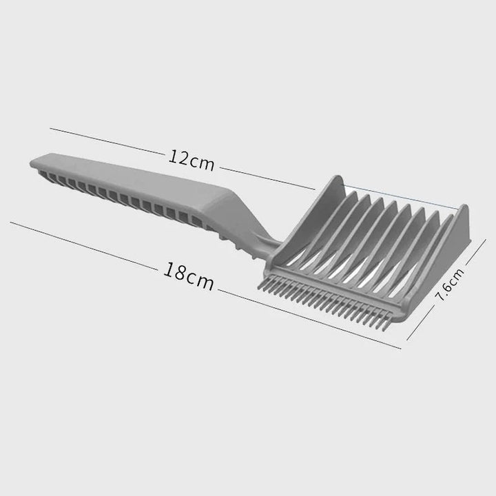 High-quality men's grooming comb, anti-static for professional hair styling and blending