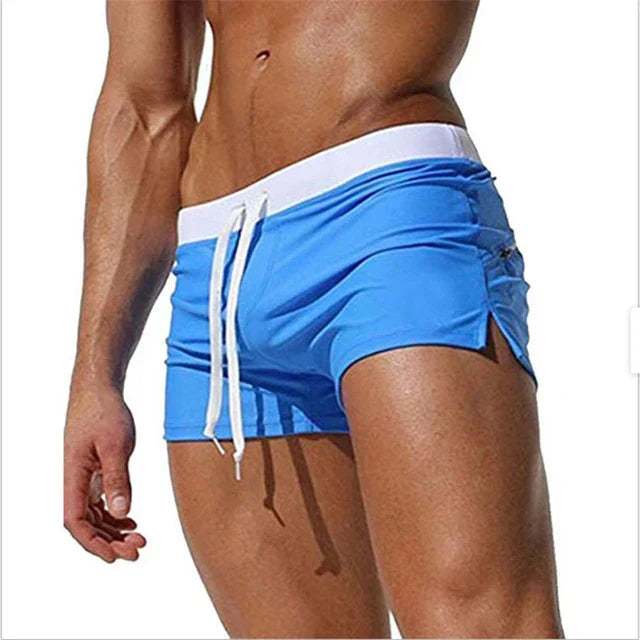 Versatile men's activewear swim shorts, quick-drying for optimal comfort during any water activity.