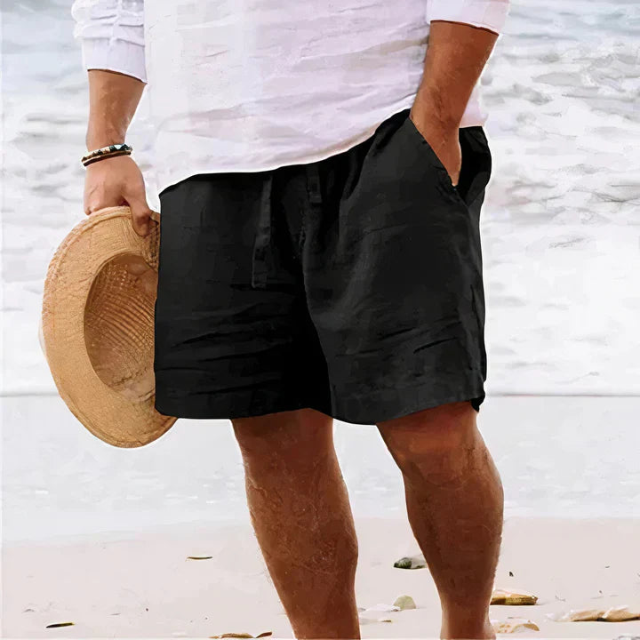 Men's fashion casual shorts with a relaxed fit, excellent for comfortable summer activities and everyday use.