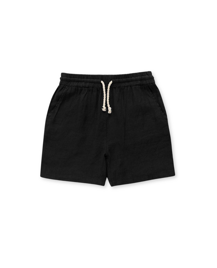 Comfortable men's relaxed fit summer shorts with drawstring, ideal for beachwear, vacation & everyday style.