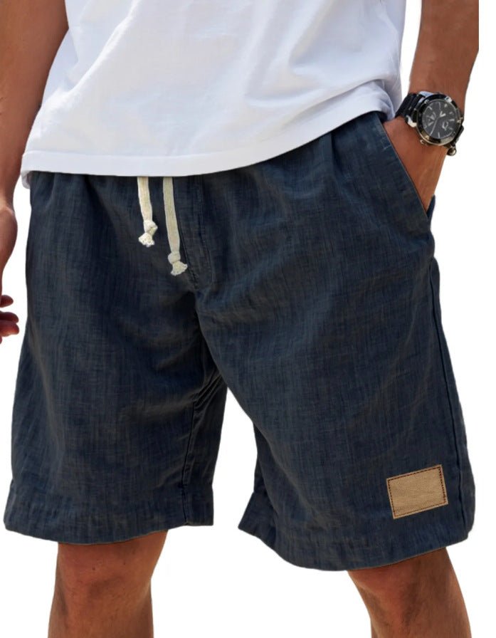 Relaxed fit men's shorts, offering cool comfort & versatile style for summer outings.
