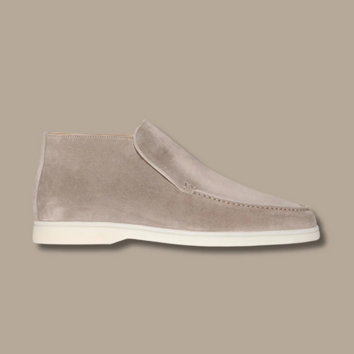 Comfortable men's ankle loafer, perfect for everyday wear, offering a stylish & versatile slip-on casual shoe.