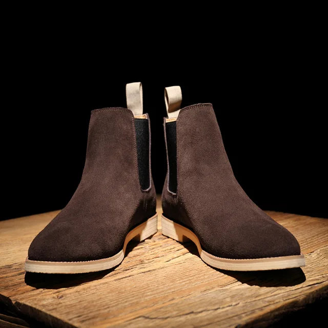 Durable men's slip-on Chelsea ankle boots for everyday comfort and sleek, smart casual style.