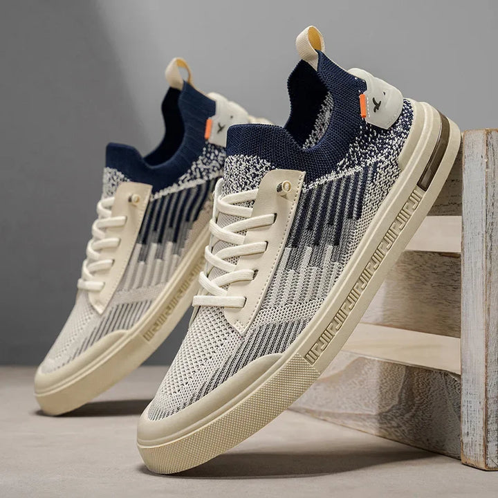 Men's Sutton Knit Comfort Sneakers, ideal for casual wear & walking. Lightweight & modern style.
