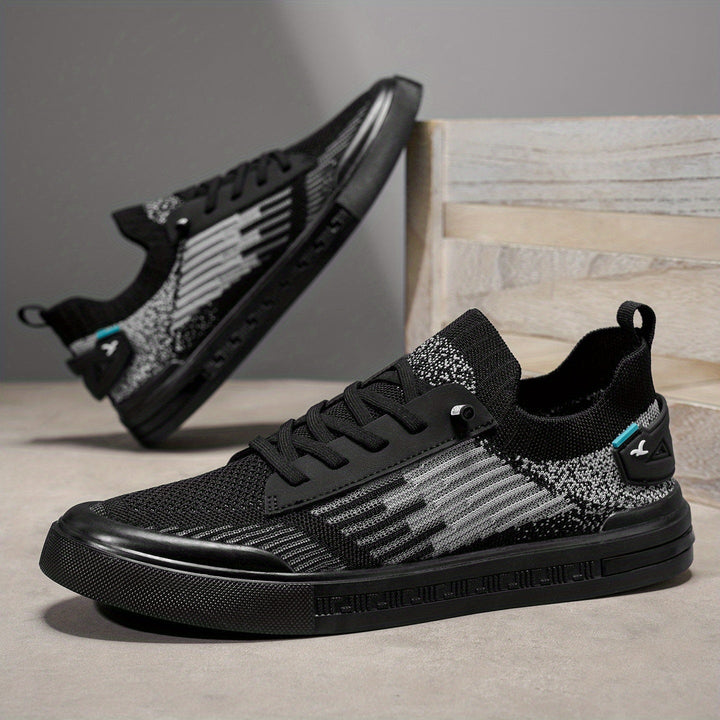 Lightweight men's Sutton knit sneakers in a modern style, engineered for ultimate comfort & casual use.