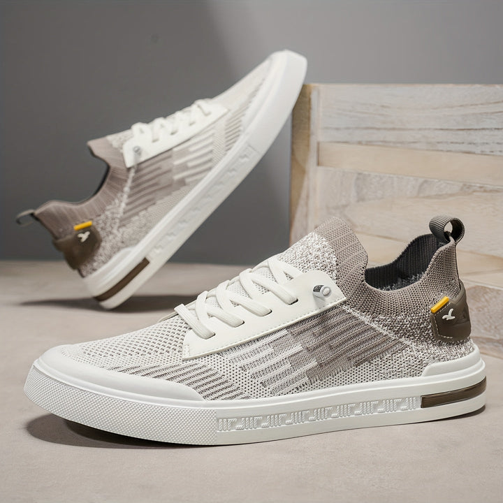 Men's modern knit sneakers, the Sutton, combining lightweight construction with comfort for everyday wear.