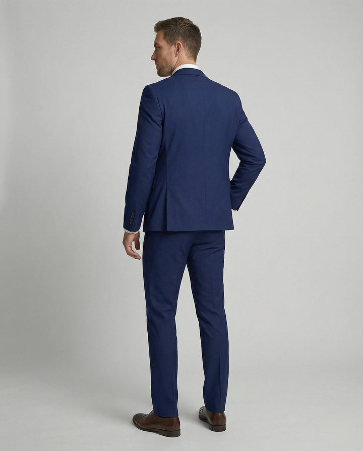 Sharp men's wedding suit, a complete three-piece formal outfit tailored for grooms and guests.