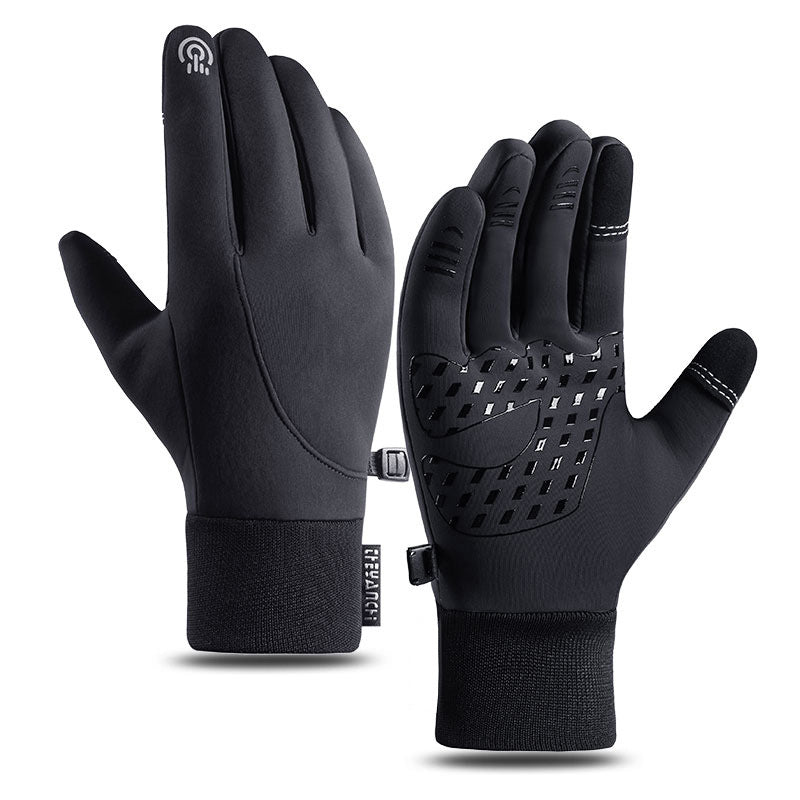 Waterproof and windproof men's winter gloves, ideal for skiing, snowboarding, or other snowy adventures