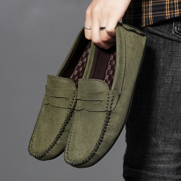 Comfortable men's Tivoli penny loafers, versatile slip-on shoes for both dressy occasions and casual wear.